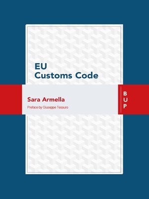 cover image of EU Customs Code